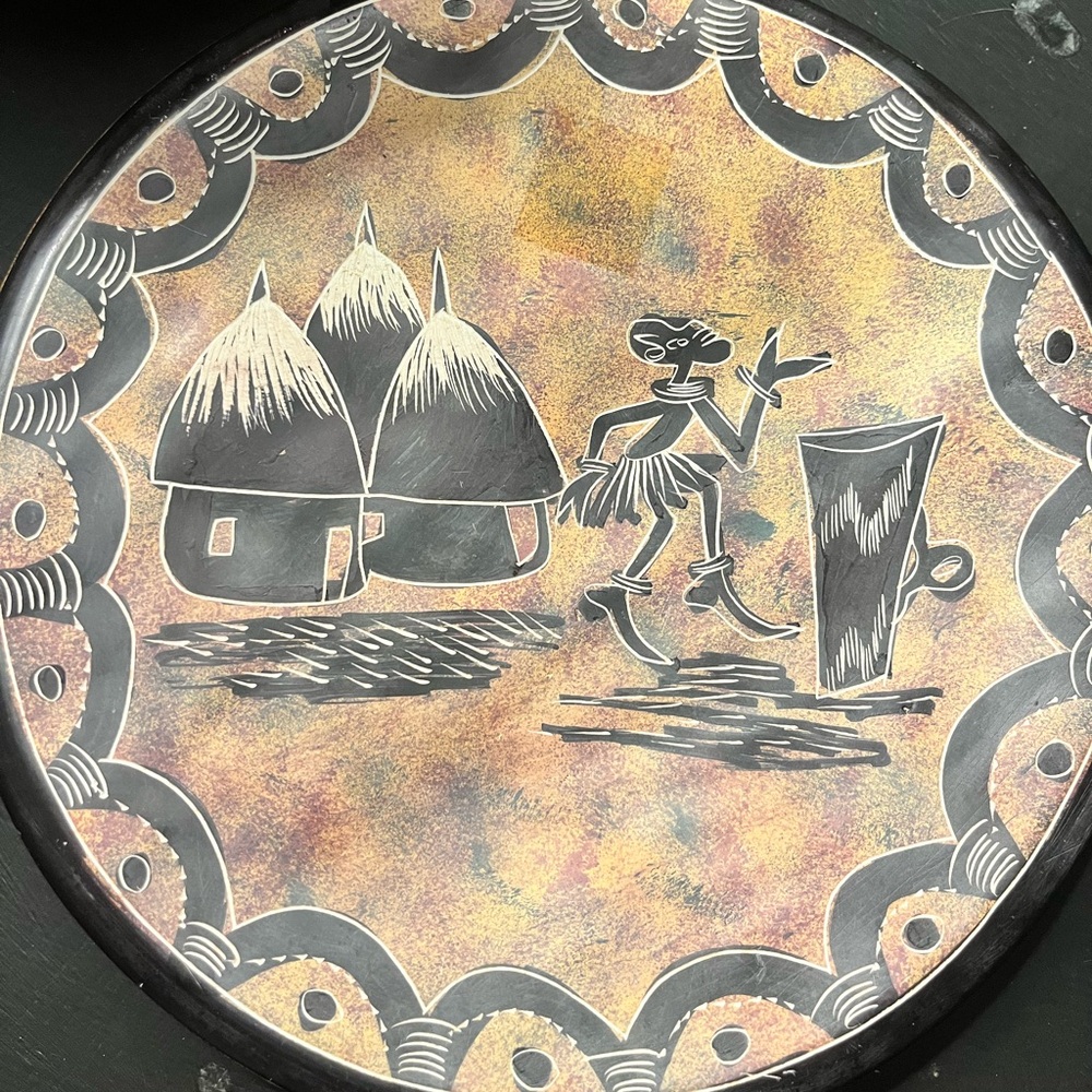 Handmade Tribal Soapstone saucer